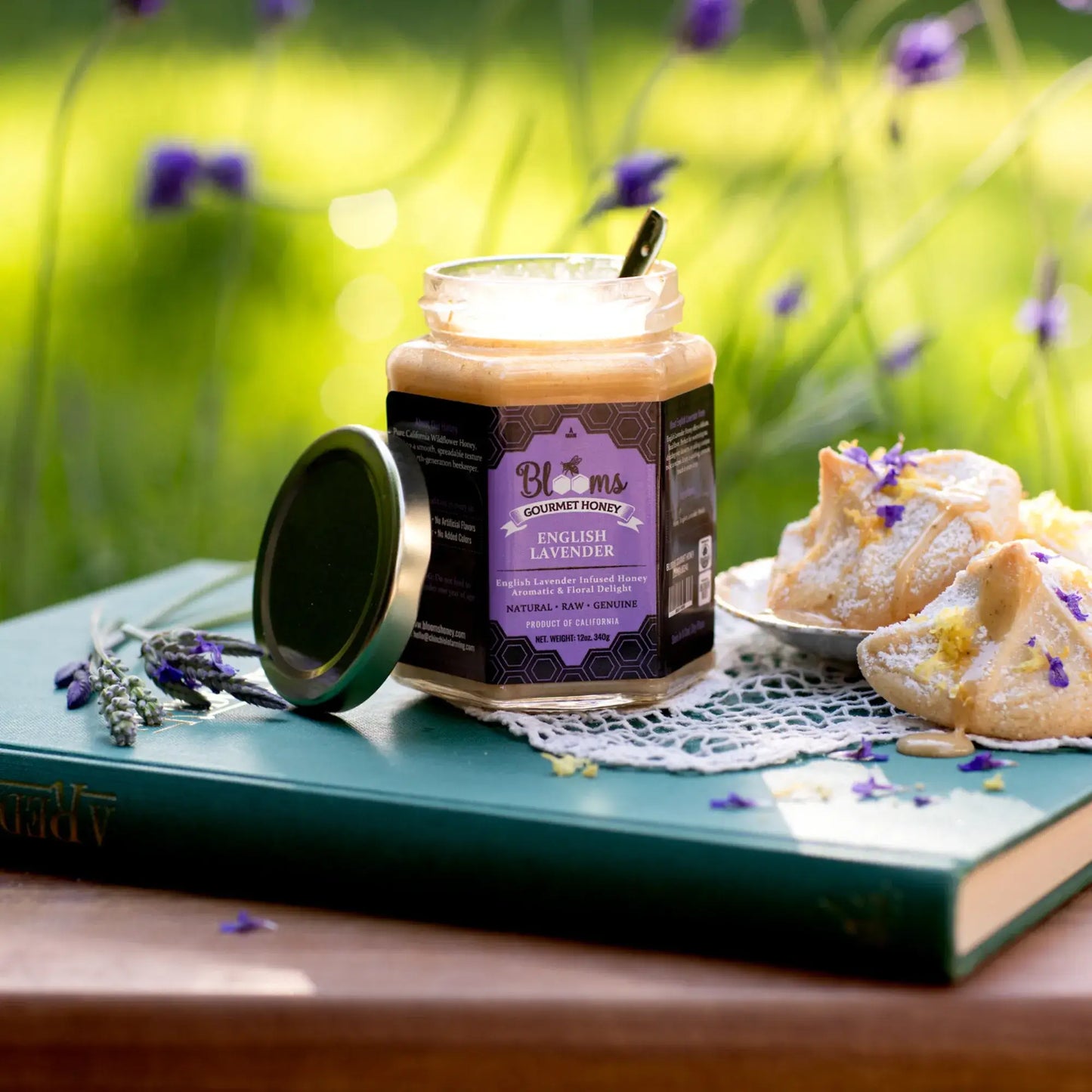 English Lavender Infused Honey