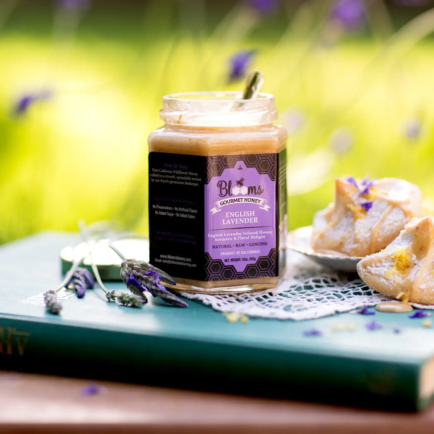 English Lavender Infused Honey