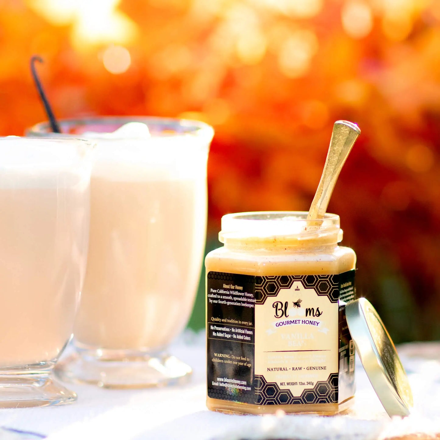 Vanilla Bean Infused Honey