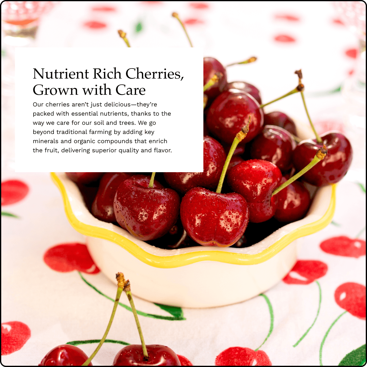 Blooms Sweet Cherries - Farmers Choice Cherries 4