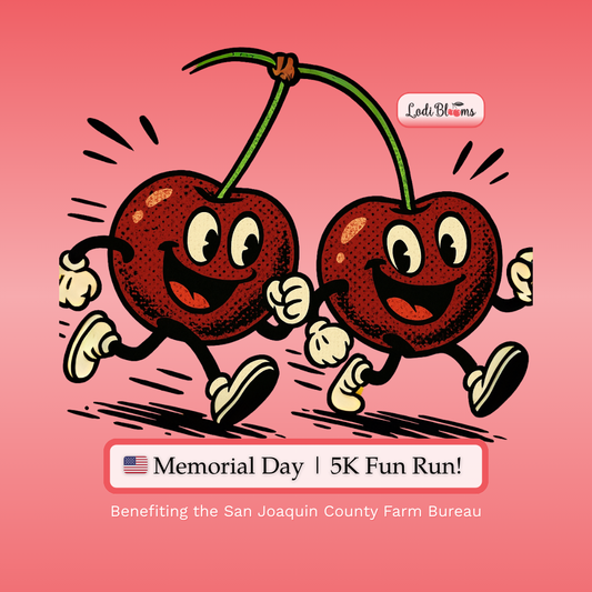 🍒 Lodi Blooms Memorial Day 5K Run / Walk
